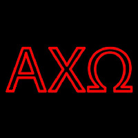 Alpha Chi Omega Neonskylt