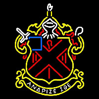 Alpha Chi Rho Logo Neonskylt