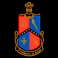 Alpha Delta Gamma Logo Neonskylt