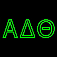 Alpha Delta Theta Neonskylt