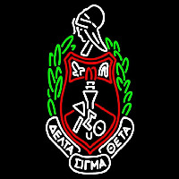 Alpha Gamma Sigma Fraternity Logo Neonskylt