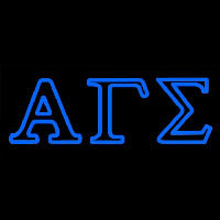 Alpha Gamma Sigma Neonskylt