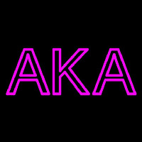 Alpha Kappa Alpha Neonskylt