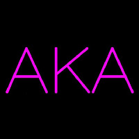 Alpha Kappa Alpha Neonskylt