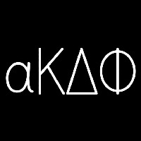 Alpha Kappa Delta Phi Neonskylt