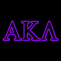 Alpha Kappa Lambda Neonskylt