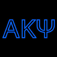 Alpha Kappa Psi Neonskylt