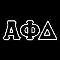 Alpha Phi Delta Neonskylt