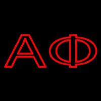 Alpha Phi Neonskylt