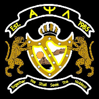 Alpha Psi Lambda Logo Neonskylt