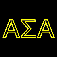 Alpha Sigma Alpha Neonskylt