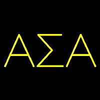 Alpha Sigma Alpha Neonskylt