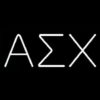 Alpha Sigma Chi Neonskylt