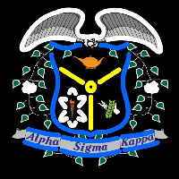 Alpha Sigma Kappa Logo Neonskylt