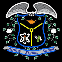 Alpha Sigma Kappa Logo Neonskylt