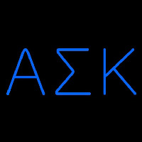 Alpha Sigma Kappa Neonskylt