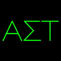 Alpha Sigma Tau Neonskylt