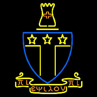 Alpha Tau Omega Logo Neonskylt