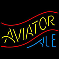 Aviator Ale Beer Sign Neonskylt