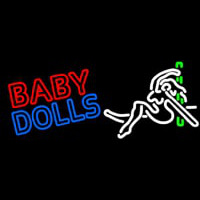 Baby Dolls Girls Strip Club Neonskylt