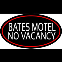 Bates Motel No Vacancy Neonskylt