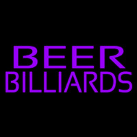 Beer Billiards 2 Neonskylt