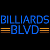 Billiards Blvd Neonskylt