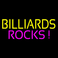 Billiards Rocks 3 Neonskylt