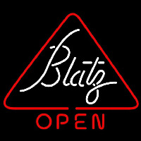 Blatz Open Neonskylt