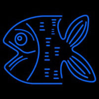 Blue Fish Neonskylt