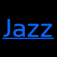 Blue Jazz Line Neonskylt