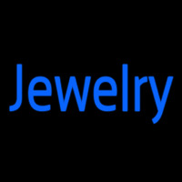 Blue Jewelry Neonskylt