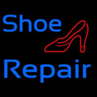 Blue Shoe Repair Sandal Neonskylt