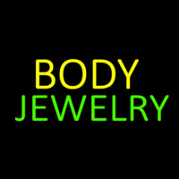 Body Jewelry Block Neonskylt