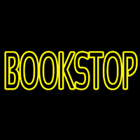 Book Stop Neonskylt