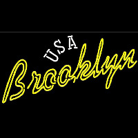 Brooklyn Usa Neonskylt