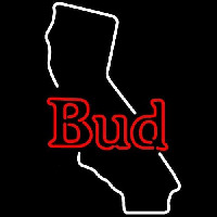 Bud California Beer Sign Neonskylt