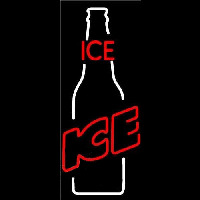 Bud Ice Bottle Beer Sign Neonskylt