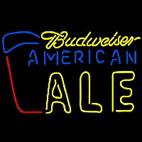 Budweiser American Ale Beer Sign Neonskylt