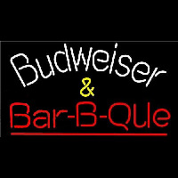 Budweiser Barbeque Beer Sign Neonskylt