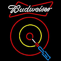 Budweiser Dart Beer Sign Neonskylt