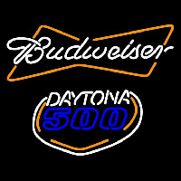 Budweiser Daytona 500 Beer Sign Neonskylt