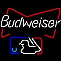 Budweiser Major League Baseball Beer Sign Neonskylt