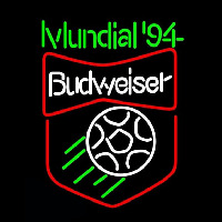 Budweiser Mundial 94 World Cup Beer Sign Neonskylt