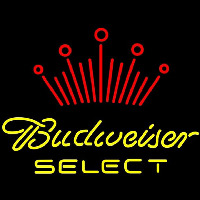 Budweiser Select Beer Sign Neonskylt