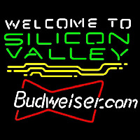 Budweiser Silicon Valley Beer Sign Neonskylt