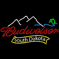 Budweiser South Dakota Beer Sign Neonskylt