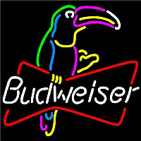 Budweiser Toucan Beer Sign Neonskylt