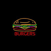 Burgers Neonskylt