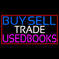 Buy Sell Trade Used Books Neonskylt